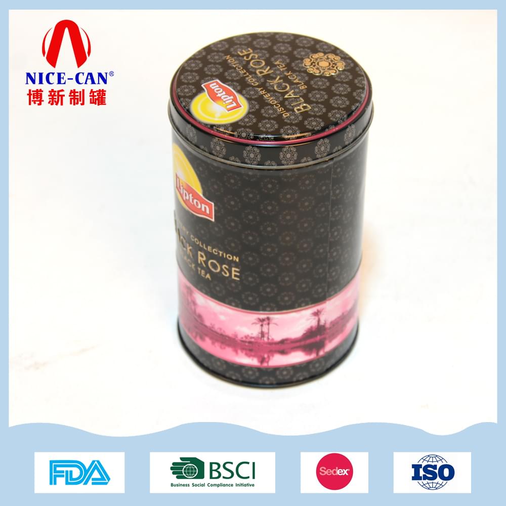 立顿红茶茶叶铁罐 茶叶包装盒 马口铁盒  NC2849B