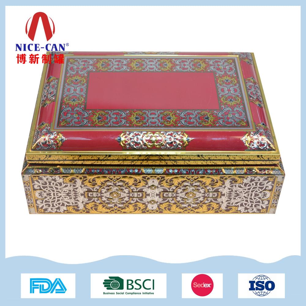 珠宝首饰包装铁盒|高档装饰品收纳铁盒 NC3082
